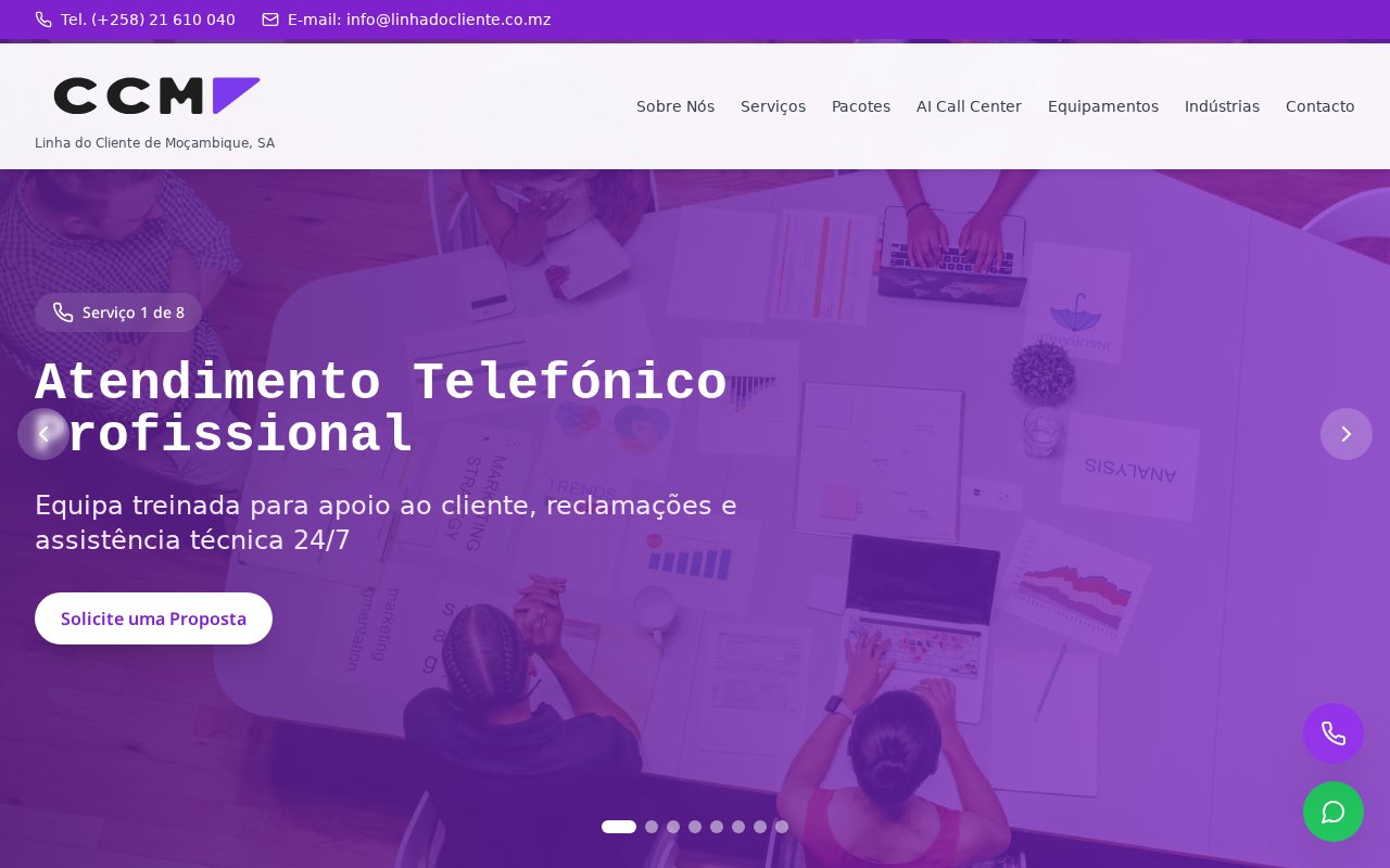 Linha do Cliente